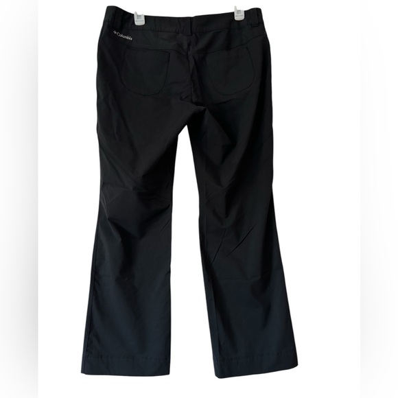 Columbia SHORT Length Omni-Shield Straight Leg Black Anytime Pants - Picture 2 of 6